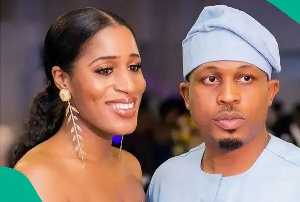 Naeto C and wife, Nicole Chikwe