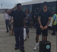 Super Eagles captain William Troost-Ekong arrives in Uyo for Super Eagles clash