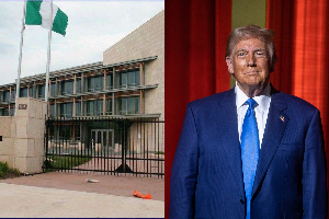 US Embassy and President Donald Trump