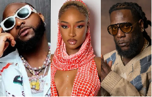 Davido, Ayra Star and Burna Boy