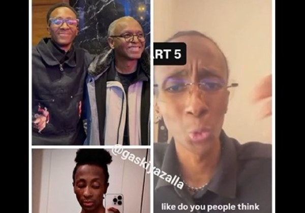 Ibrahim El-Rufai and father Nasir El-Rufai