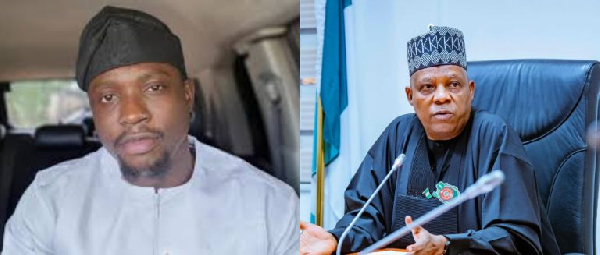 VeryDarkMan and VP Shettima
