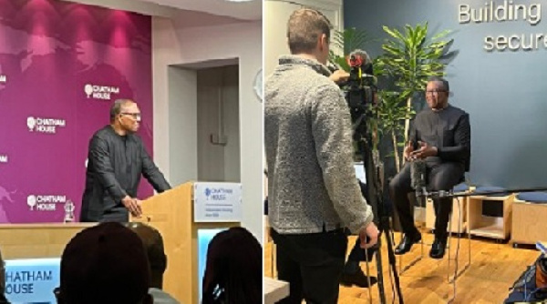 Peter Obi at Chatham House