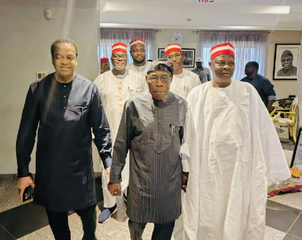 Donald Duke, Olusegun Obasanjo and Rabiu Kwankwaso