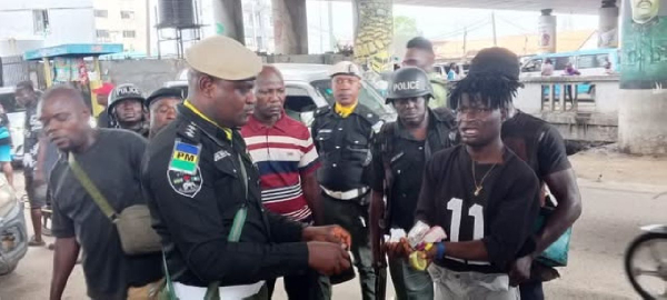 Taskforce combs Lagos in clamp down on criminal elements