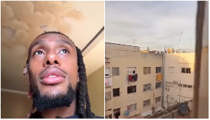 Alex Iwobi shares a clip of Super Eagles hotel surroundings in Rabat, Morocco