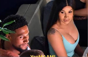 Maduka Okoye and Cardi B in Italy