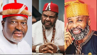 Kanayo O. Kanayo, Peter Edochie and Yemi Solade