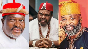 Kanayo O. Kanayo, Peter Edochie and Yemi Solade