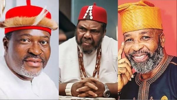 Kanayo O. Kanayo, Peter Edochie and Yemi Solade