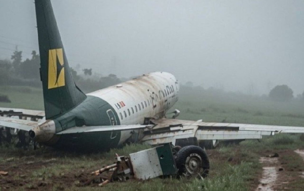 Enugu Air aircraft wreckage in Benin