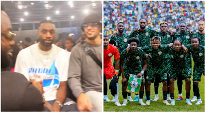 Super Eagles stars hang out after Libyan ordeal