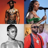 Rema, Tiwa Savage, Ayra Starr and Davido