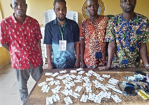 Arrested political party agents in Ogun State