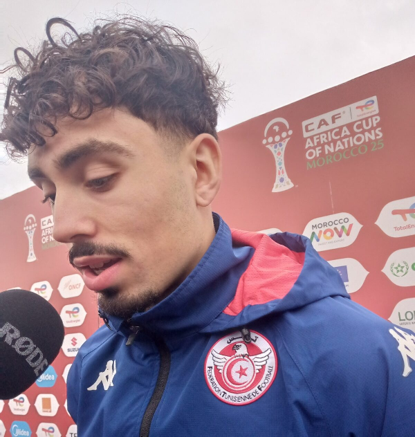 Tunisia forward Sebastian Tounekti