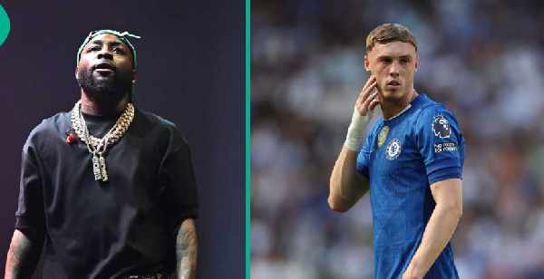 Davido placed a bet on Cole Palmer to score against Fulham while Palmer is sidelined due to injury