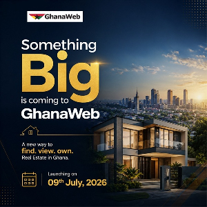The GhanaWeb Real Estate Platform will be launched on July 9, 2026