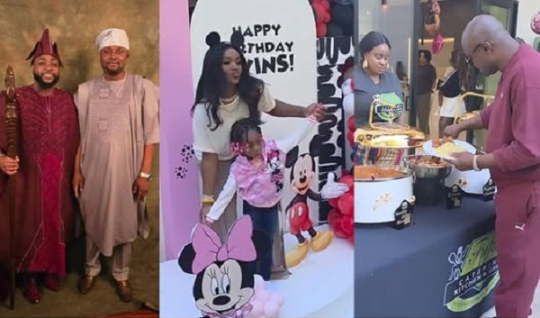 Israel DMW, Davido, Chioma celebrates twins' second birthday
