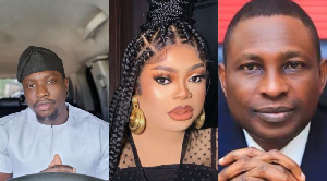 VeryDarkMan, Bobrisky and EFCC Chairman, Ola Olukoyede