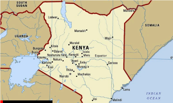 Photo of Kenya Map