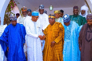 President Muhammadu Buhari with Ganduje