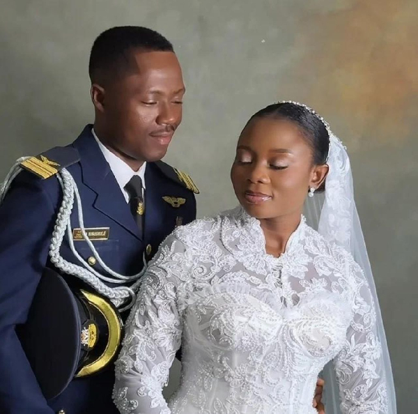 Squadron Leader Ahamefule Aham Man-Ugwueje and wife