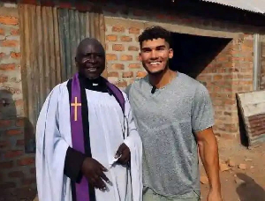 Plateau cleric, Reverend Dachomo and Alex Babir