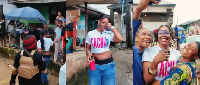 Tacha at her former home