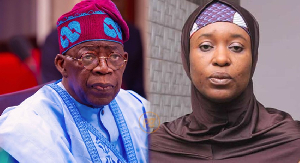 Tinubu and Aisha Yesufu