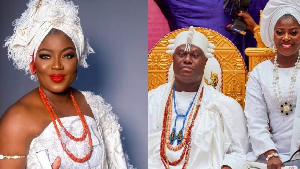 Queen Ashley and Ooni of Ife