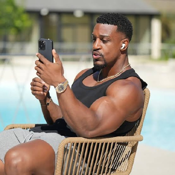 American fitness influencer Ashton Hall