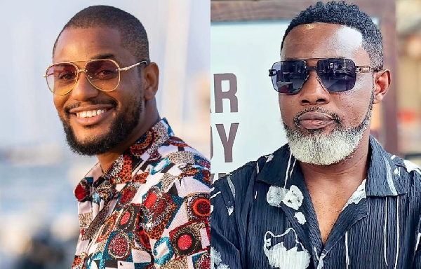 Alex Ekubo and AY Comedian