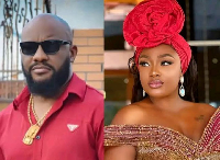 Yul Edochie and Lizzy Gold