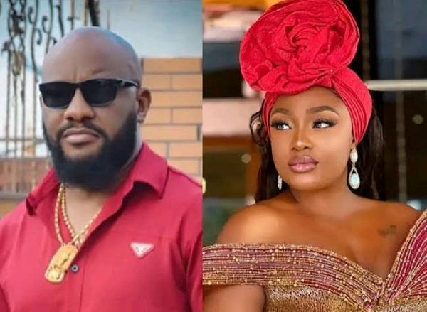Yul Edochie and Lizzy Gold