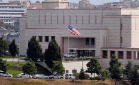 The US Embassy building in Abuja