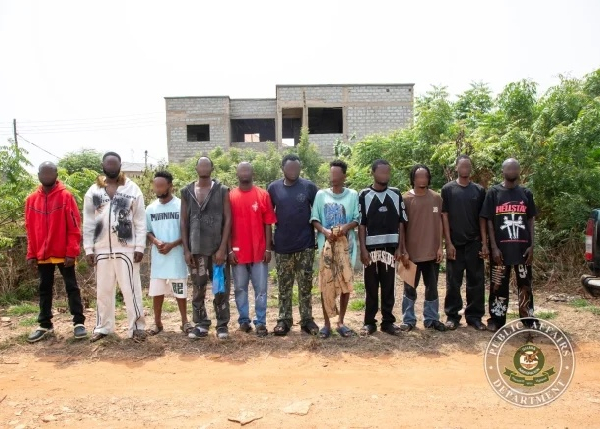 Some Nigerians arrested in Ghana