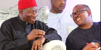 Former President Goodluck Jonathan and Peter Obi