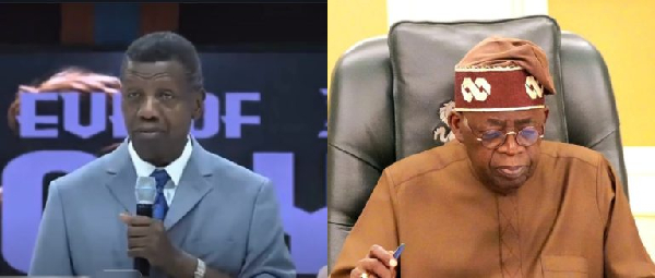 Pastor E.A Adeboye and President Tinubu