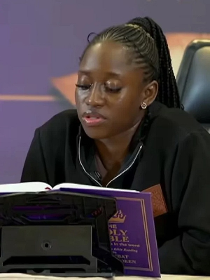 Habibat Salawudeen attempts 144-hour bible reading marathon