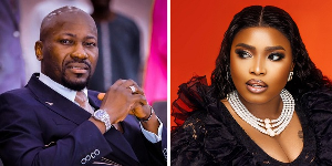 Apostle Suleman and Halima Abubakar