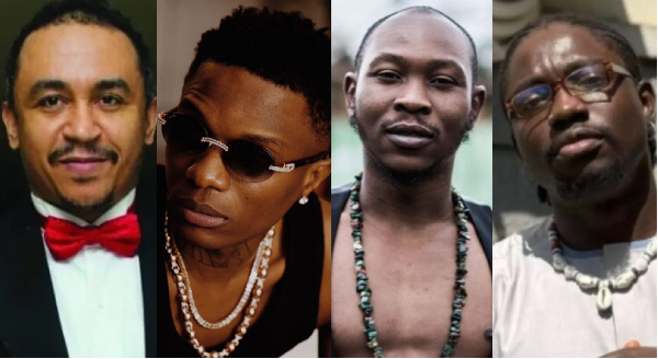 Daddy Freeze, Wizkid, Seun Kuti and VeryDarkMan