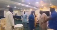 Osun State Governor, Ademola Adeleke serenades Pastor Enoch Adeboye