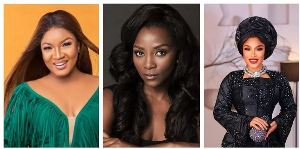 Omotola, Genevieve, and Tonto Dikeh