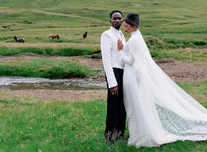 Mr Eazi and Temi Otedola