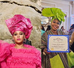 Beyonce and Azeezat Beyonce and Azeezat