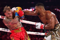 Anthony Joshua floors Jake Paul in sixth-round knockout