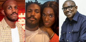 Oseloka, alleged gay lover and Peter Obi