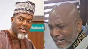 Reno Omokri and Nnamdi Kanu
