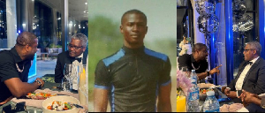 Peter Okoye of Psqaure and Aliko Dangote