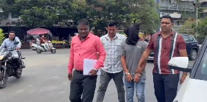 Scene of the arrest